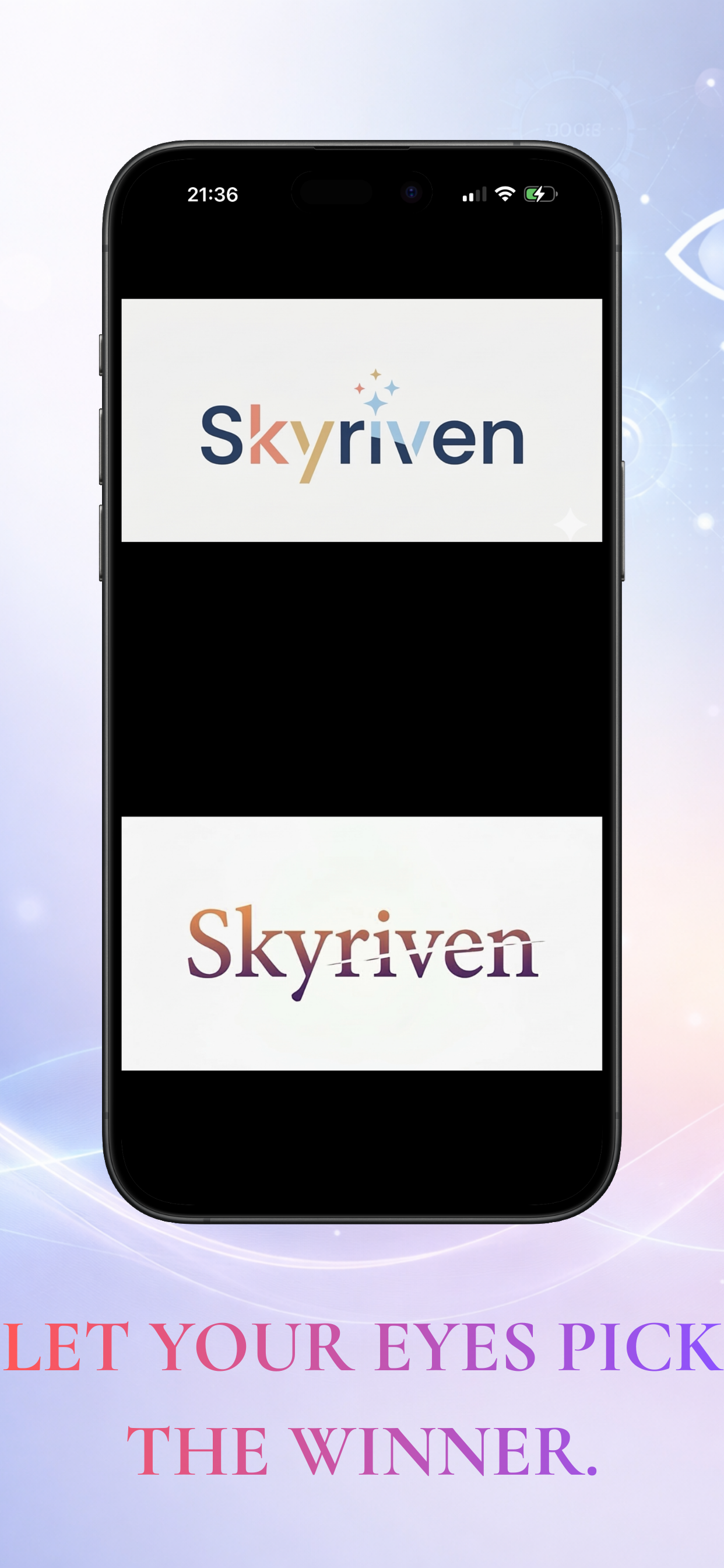Test logos and branding
